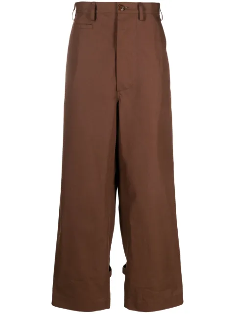 Kenzo three-pocket straight-leg trousers 