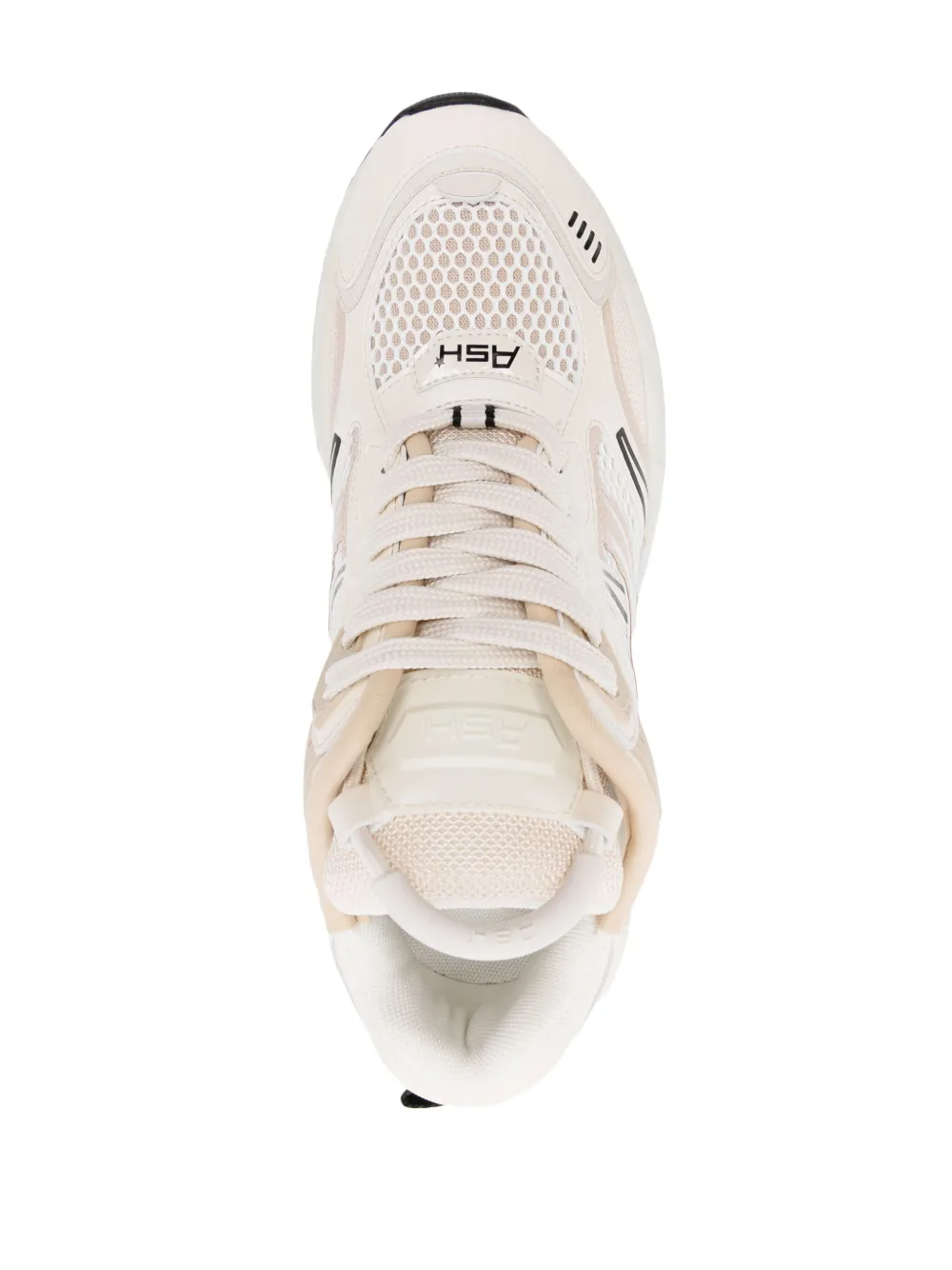 Ash Race Strass chunky sneakers Beige
