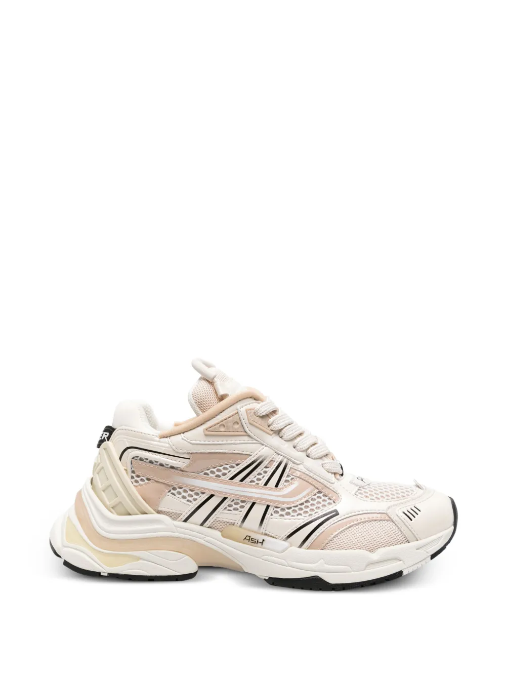 Ash Race Strass Chunky Sneakers In Neutral