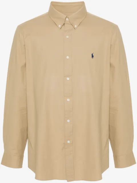 Polo Ralph Lauren Polo Pony-embroidery stretch-cotton shirt