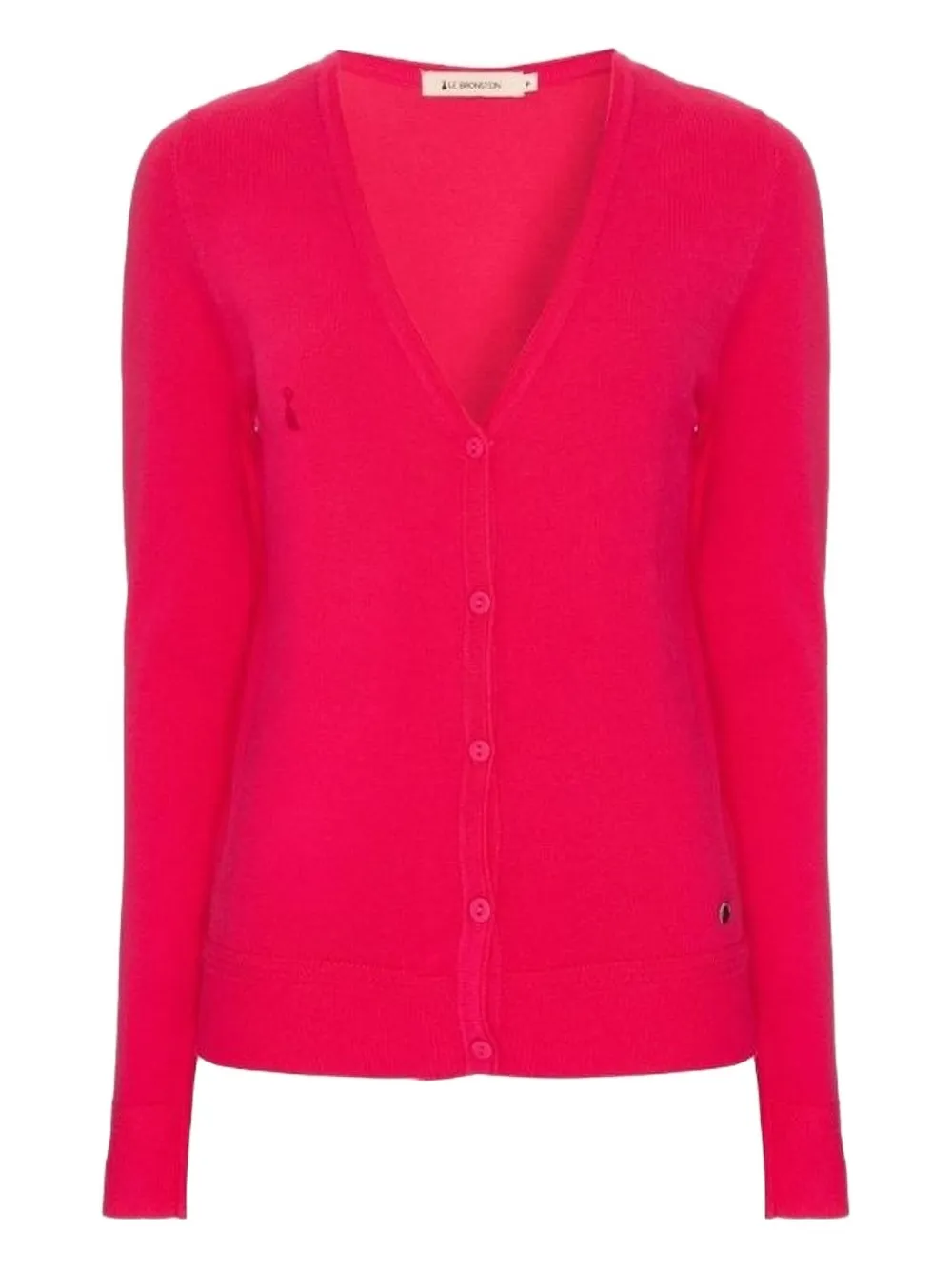 Lethicia Bronstein V-neck Cardigan In Pink
