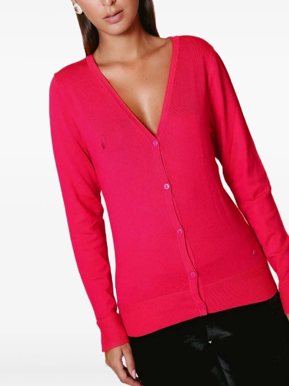 Lethicia Bronstein v-neck cardigan | Single Breasted Coats | Image 2