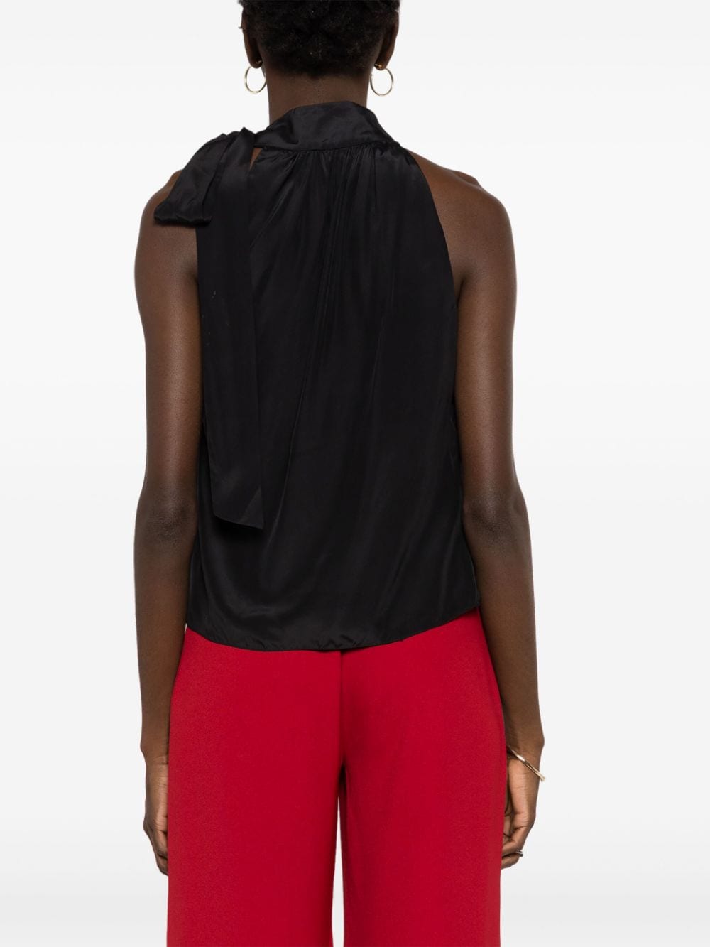 LETHICIA BRONSTEIN ALESSIA SILK BLOUSE 