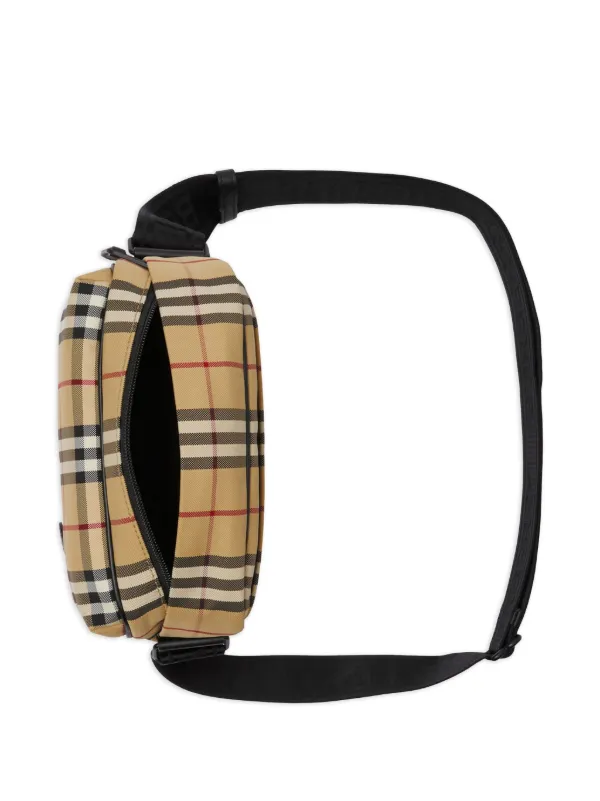 Burberry Men's Sonny Check Crossbody Bag