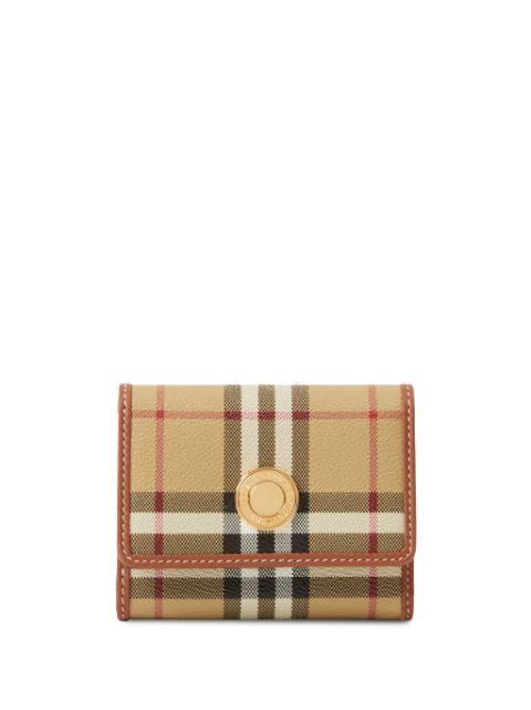 Burberry small Vintage Check leather wallet