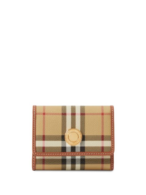 Burberry small Vintage Check leather wallet Women