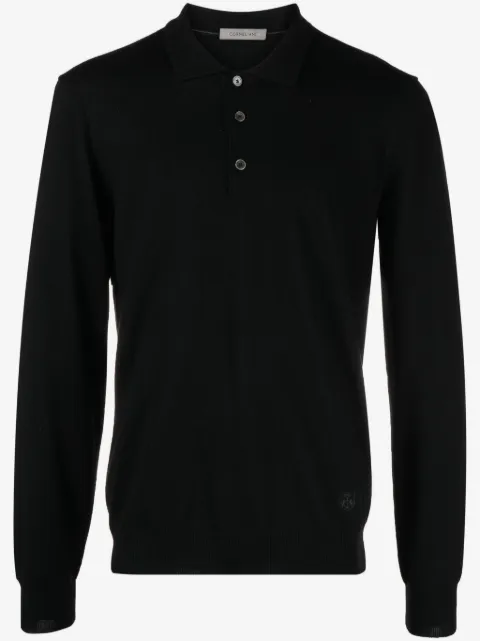 Corneliani سويتر بولو صوف بكر