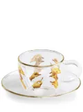 Seletti Lipsticks-print coffee cups (set of two) - White