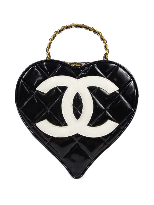 Chanel Pre-owned 2005 Heart Lock Basket Two-Way Bag - Neutrals