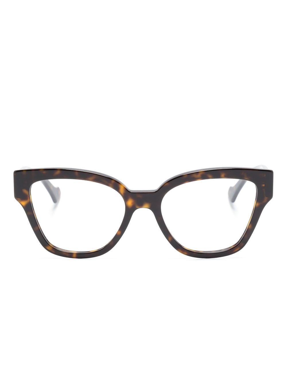 Gucci Eyewear Tortoiseshell butterfly-frame Glasses - Farfetch