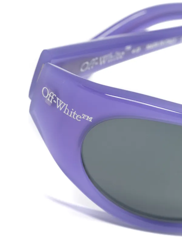Off-White Eyewear Napoli round-frame Sunglasses | Purple