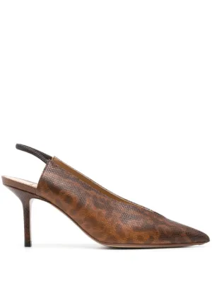 francesco russo slingback pumps