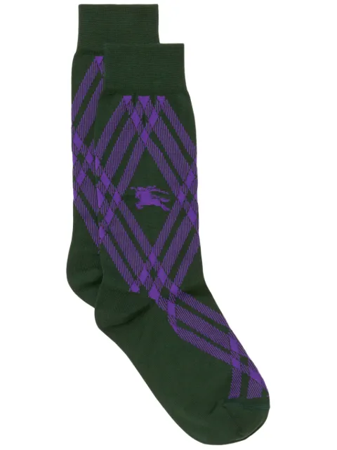 Burberry Equestrian Knight cotton-blend socks