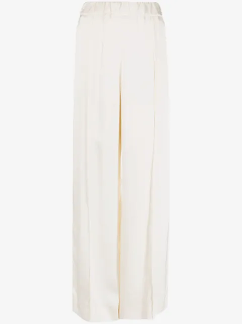 Jil Sander pantalones con pretina elástica y pinzas