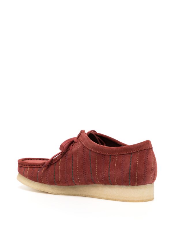 Wallabee 2024 burgundy suede