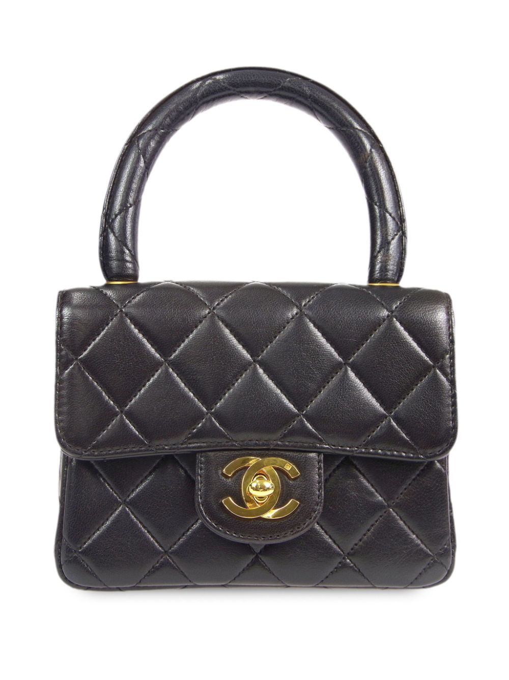 Image 1 of CHANEL Pre-Owned 1990s mini Square Classic Flap handbag