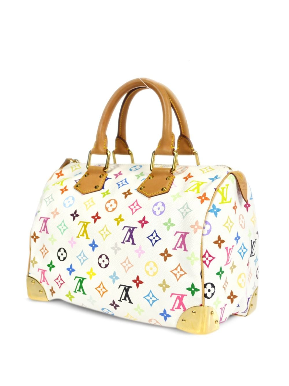 Louis Vuitton 2013 pre-owned Monogram Multicolour Speedy 30 handbag - Wit