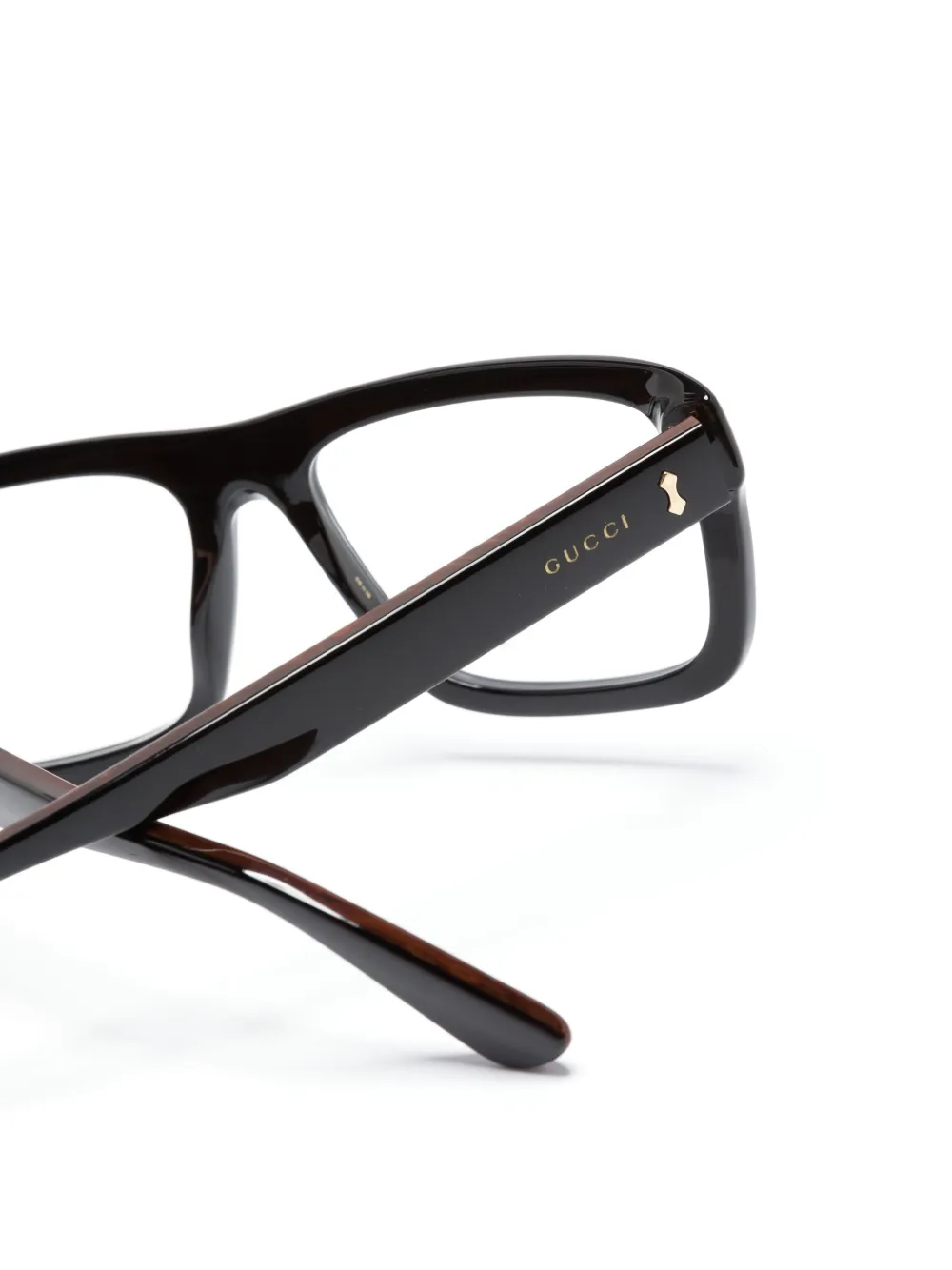 Gucci Gg 14650 Square-frame Glasses In Black