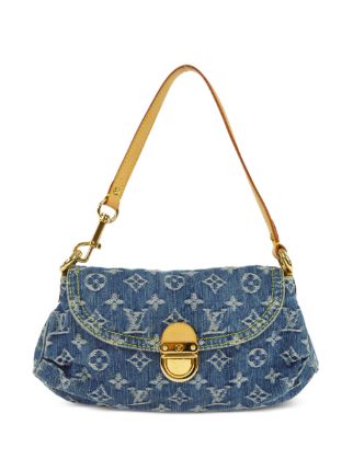 Louis Vuitton Pre-Owned 2005 モノグラム プリーティ デニム 