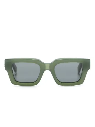 Off-White Eyewear Virgil スクエアフレーム サングラス | グリーン  