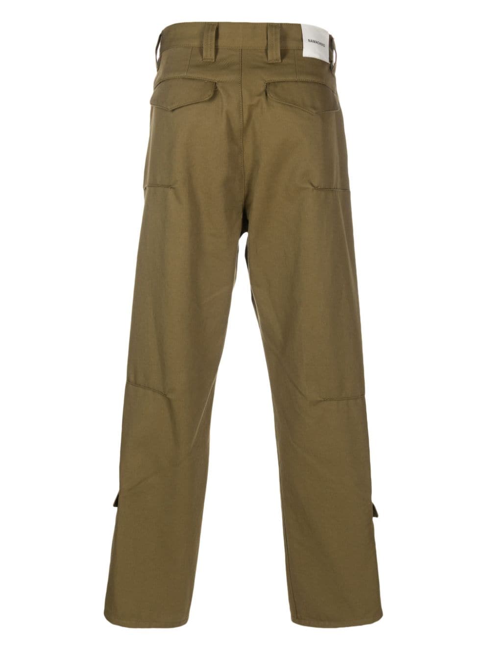 Namacheko zip-detail straight-leg trousers | Smart Closet