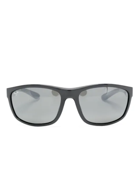 Maui Jim Predator 02 logo-plaque sunglasses