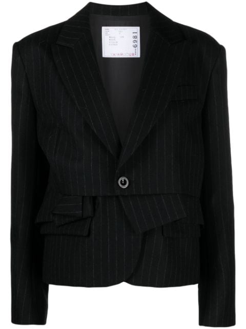 sacai blazer Chalk