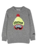 MC2 Saint Barth Kids Cortina intarsia-knit jumper - Grey