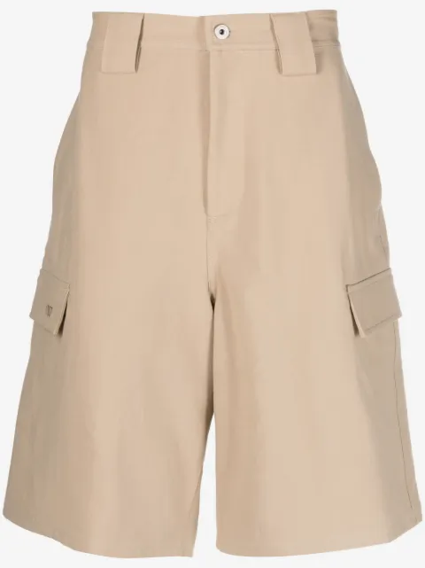 Off-White short cargo à logo brodé