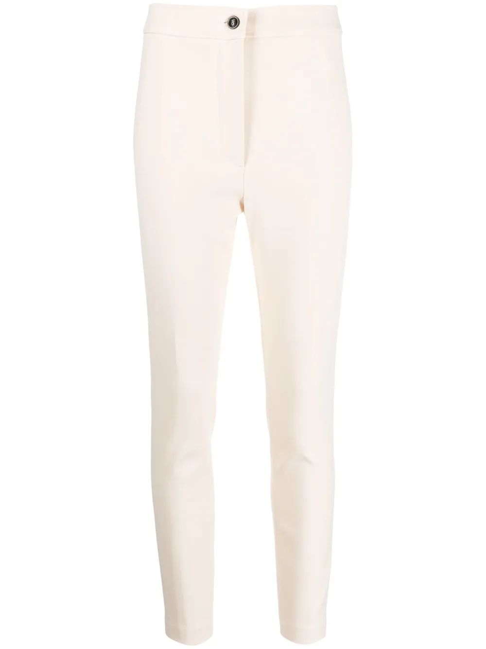 Seventy High waist skinny broek Beige