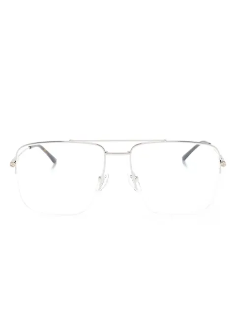 Gucci Eyewear logo-engraved square-frame glasses