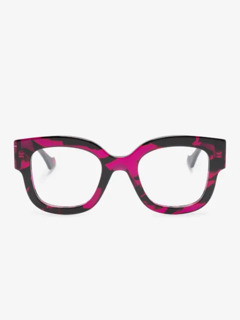 Gucci Eyewear Double G tortoiseshell glasses