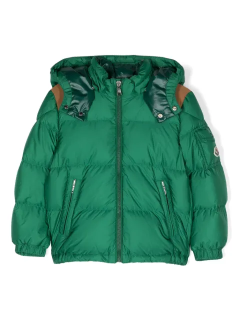 Moncler Enfant Jake logo-patch padded jacket