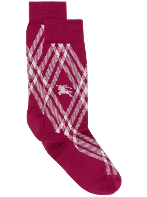 Burberry Equestrian Knight cotton-blend socks 