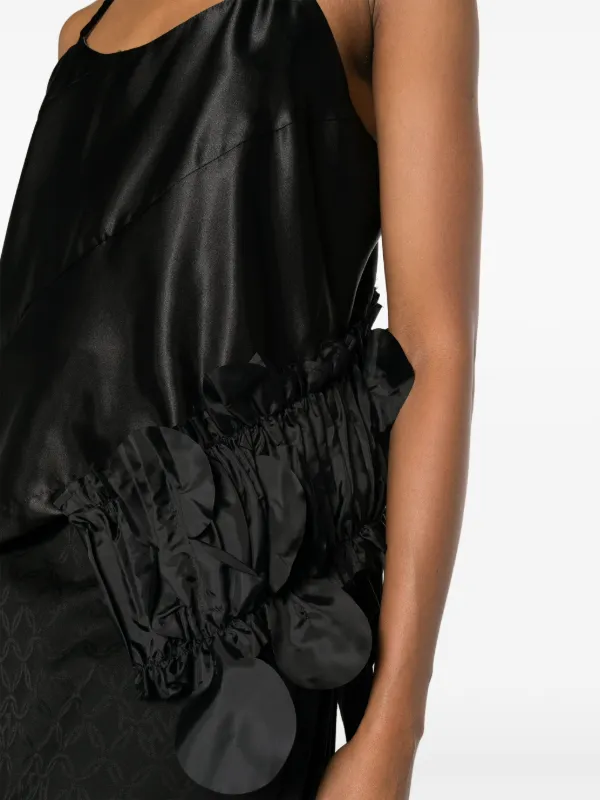 Comme Des Garçons Comme Des Garçons Satin Asymmetric Top