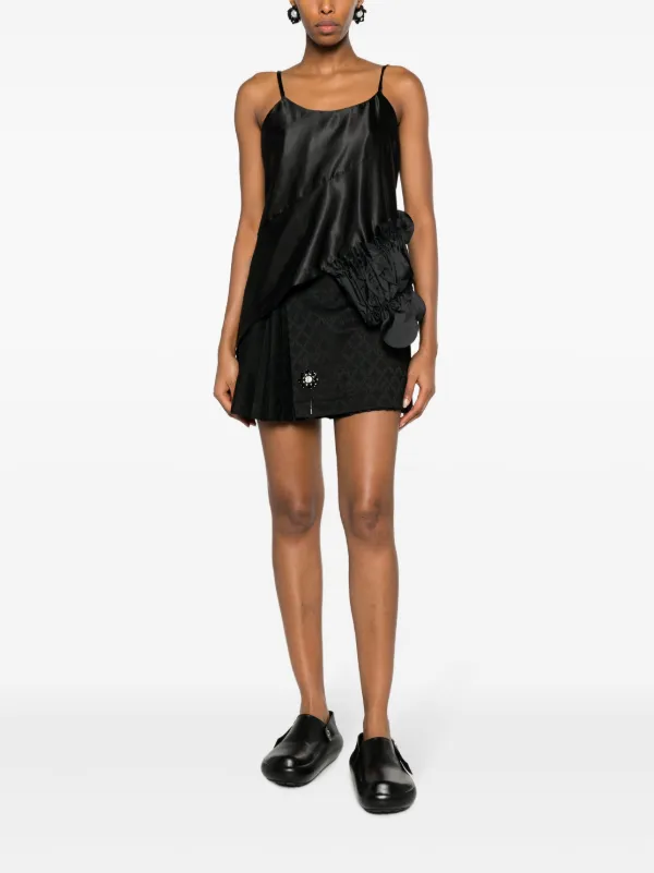 Comme Des Garçons Comme Des Garçons Satin Asymmetric Top