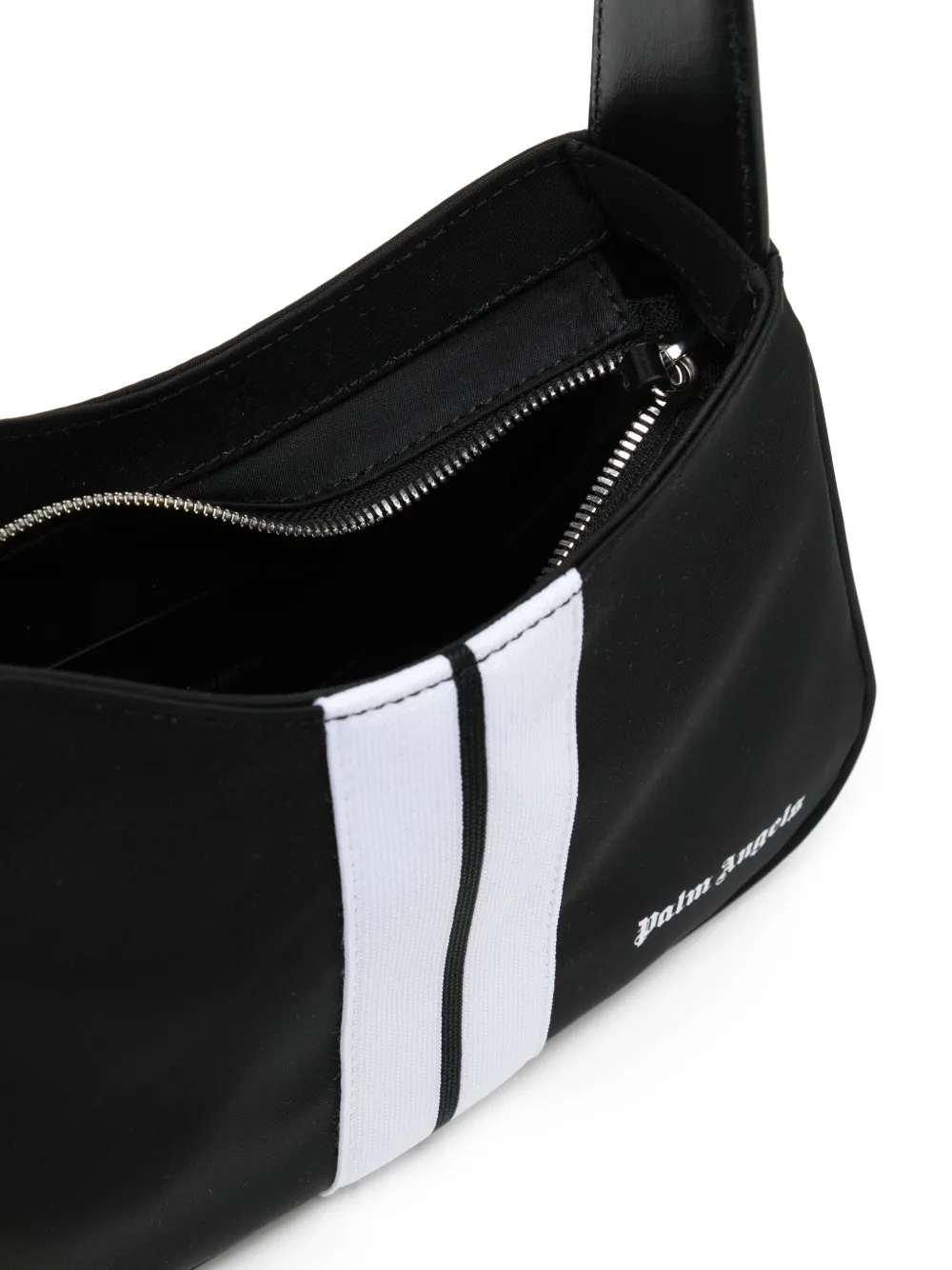 Palm Angels Venice Logo-print Shoulder Bag In Schwarz