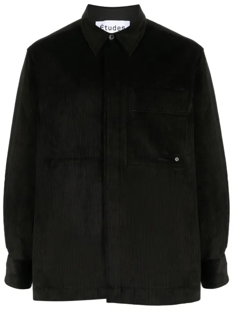 Études Studio corduroy cotton shirt jacket