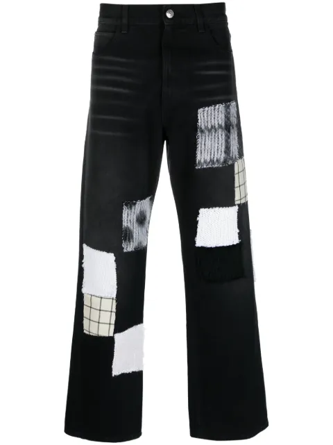 Marni Straight-Leg-Jeans mit Patch