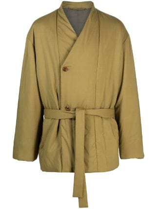 LEMAIRE Belted wool-blend Coat - Farfetch