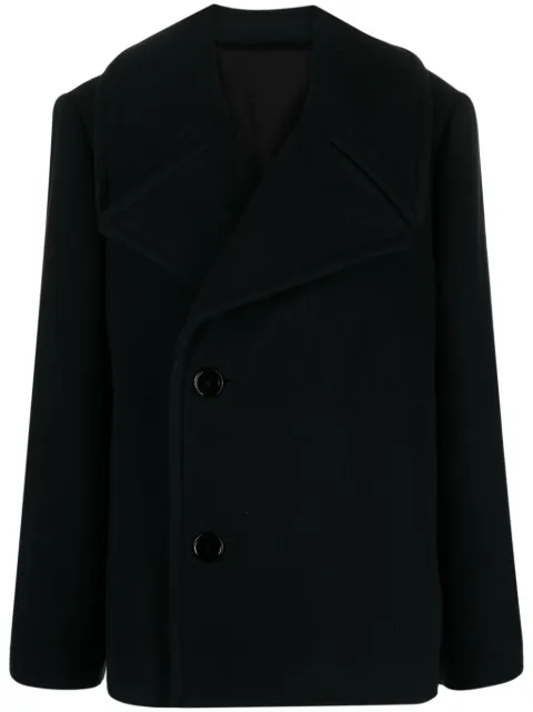 LEMAIRE double-breasted wool coat