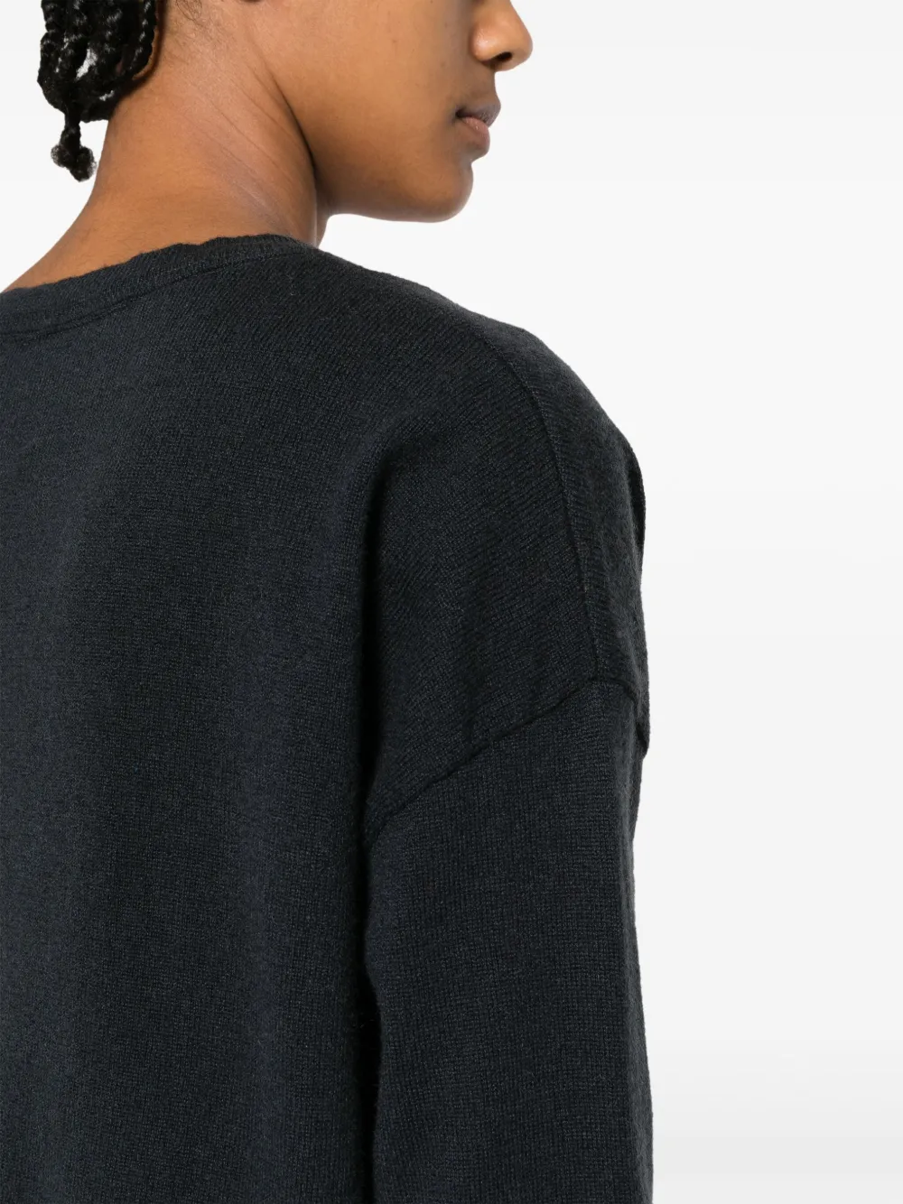 Lisa Yang Kasjmier vest Blauw