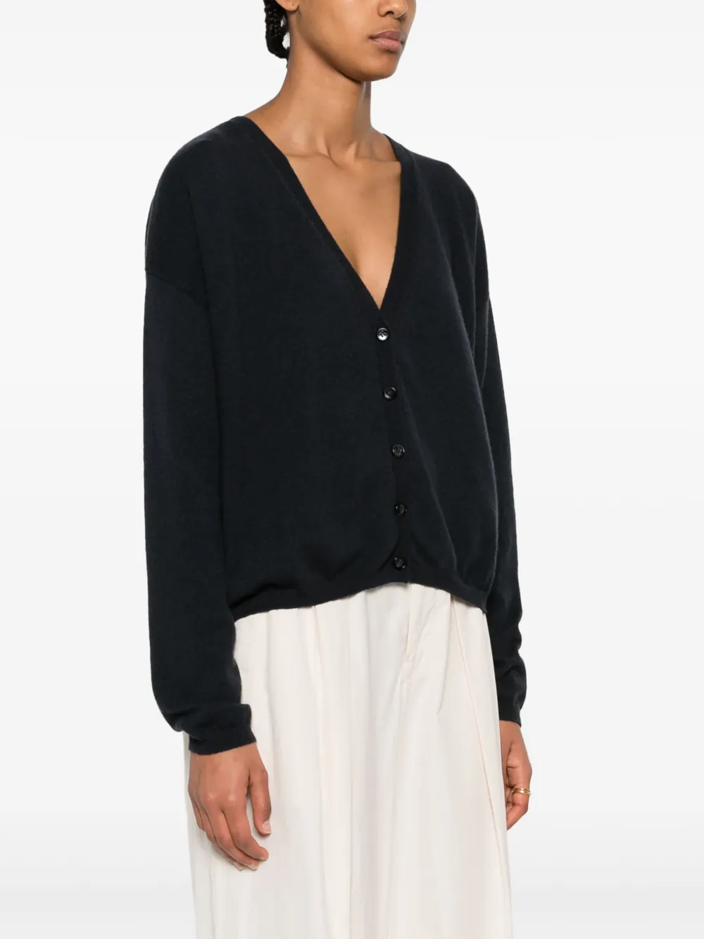 Lisa Yang Kasjmier vest Blauw