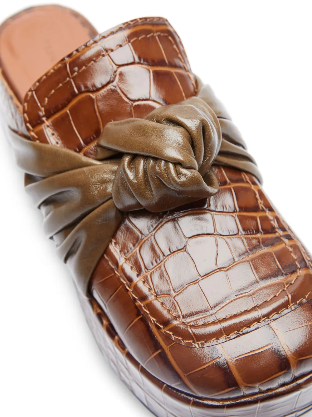 Rejina Pyo leather mules - Bruin