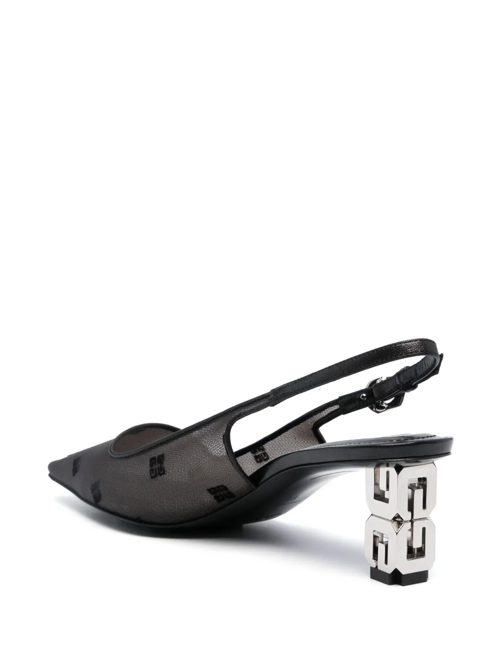 Givenchy Pumps met logoplakkaat Zwart