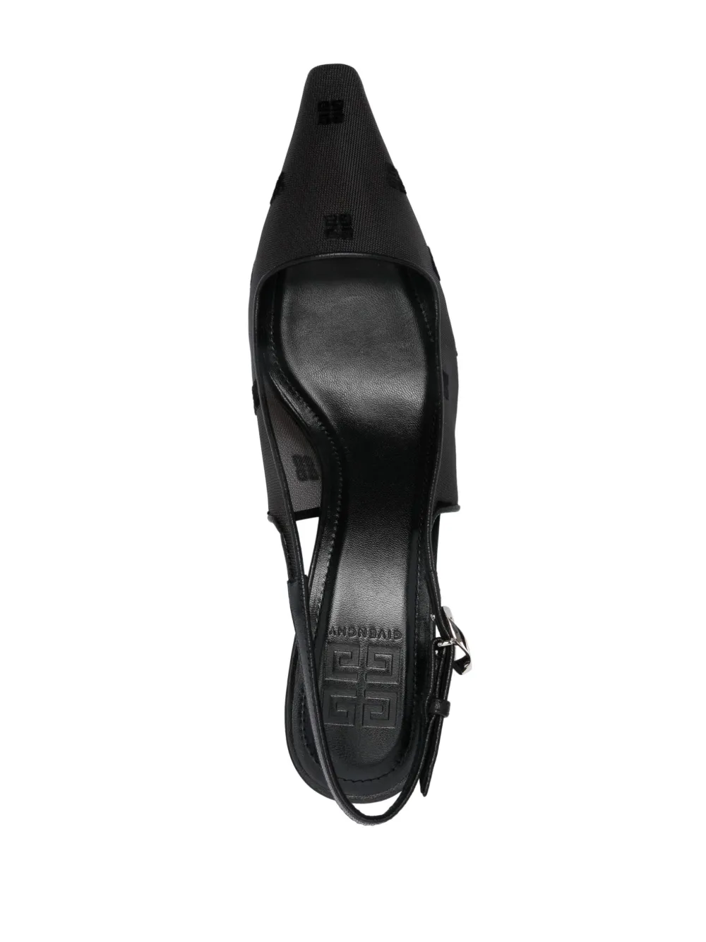 Givenchy Pumps met logoplakkaat Zwart