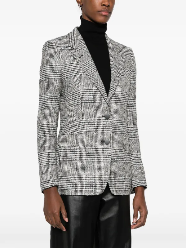 Prince of wales check blazer sale