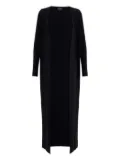 TOM FORD maxi open-front cardigan - Black