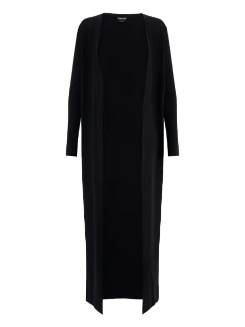 TOM FORD maxi open-front cardigan