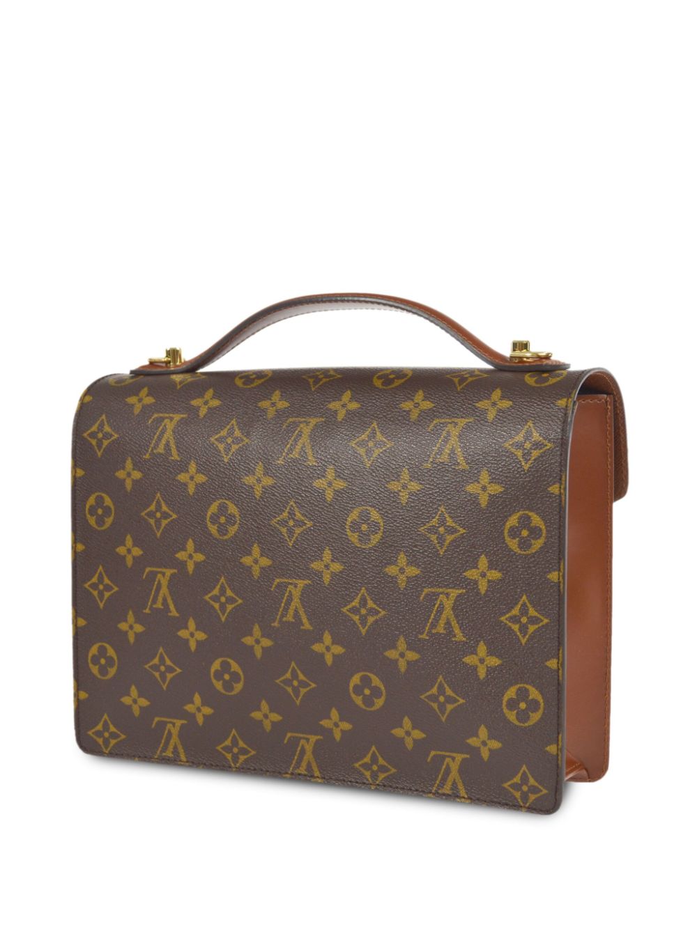 Louis Vuitton 2001 pre-owned Monogram Monceau two-way business bag - Bruin
